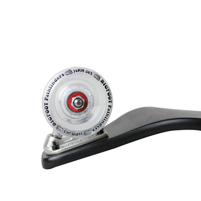 Moose Drop Down Longboard Complete (Black) with Paris Trucks, Bigfoot Wheels