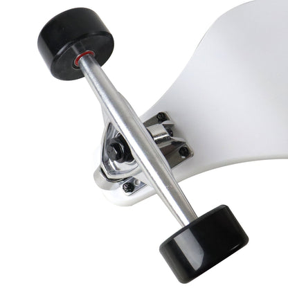 Moose Longboard Assembly 8" x 40" Canadian Maple Drop Down Dipped White