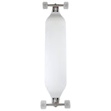 Moose Drop Down Longboard Complete (White) with Paris Trucks, Bigfoot Wheels