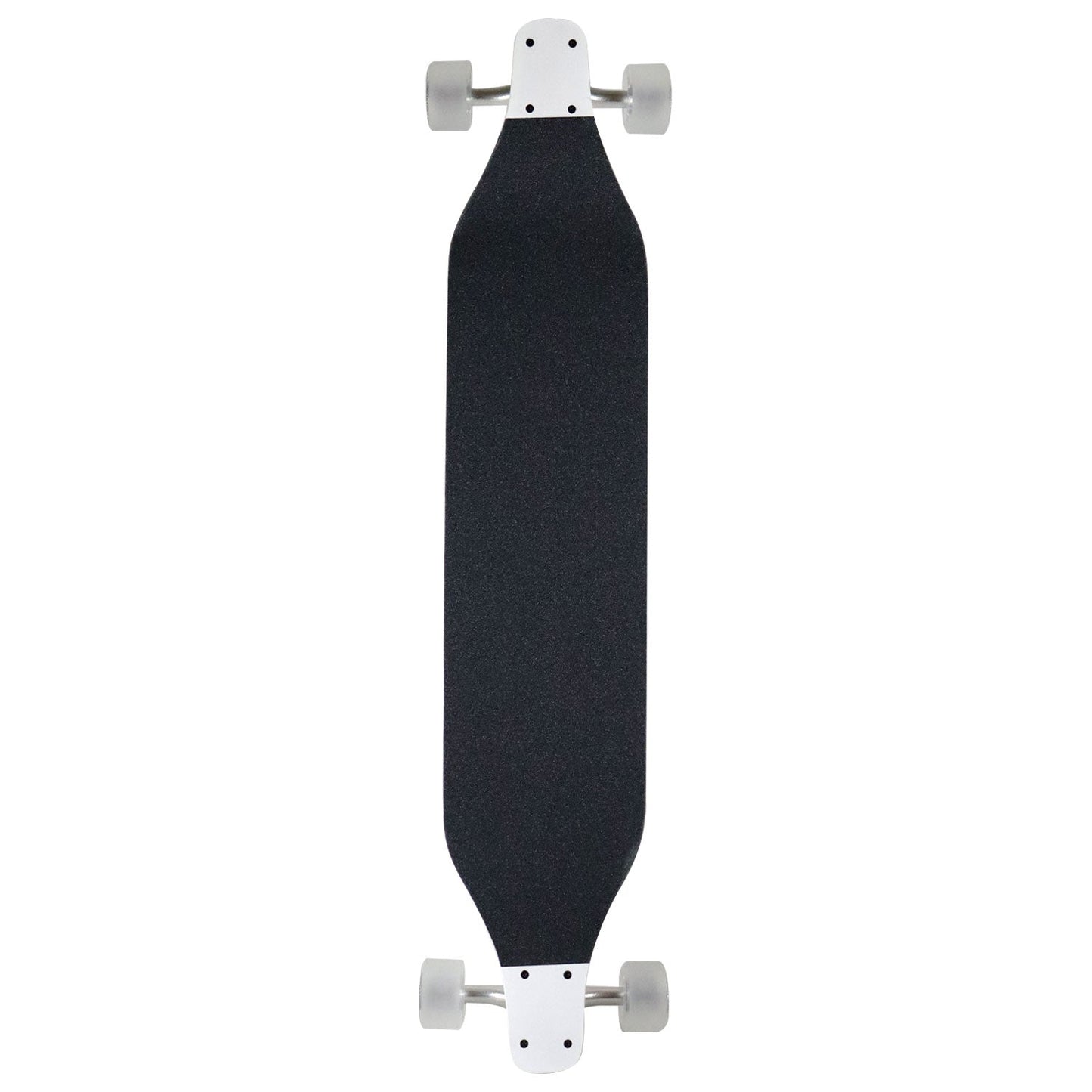 Moose Drop Down Longboard Complete (White) with Paris Trucks, Bigfoot Wheels