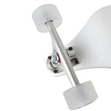 Moose Drop Down Longboard Complete (White) with Paris Trucks, Bigfoot Wheels
