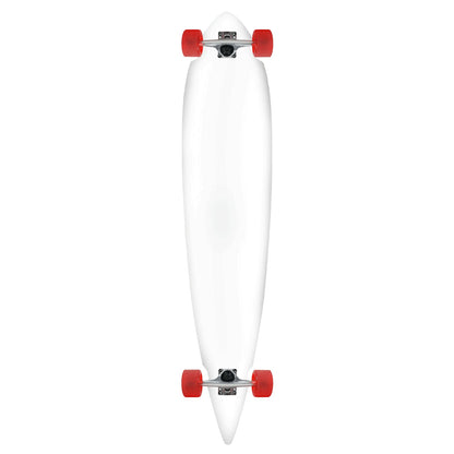 Moose Pintail 9.25" x 46" Cut-Out Longboard Dipped White Complete