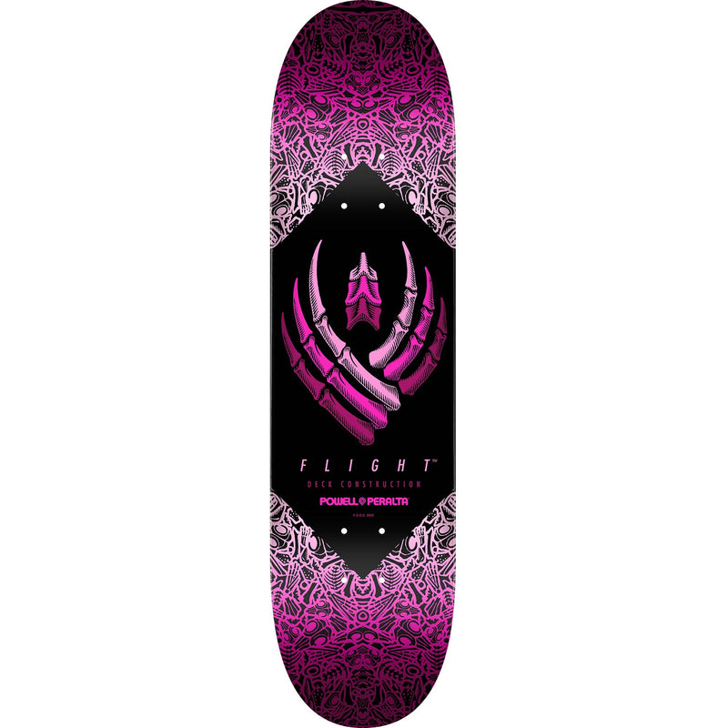 Powell Peralta Bones Flight Skateboard Deck - 8.0″ Pink