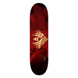 Powell Peralta Kiss Flight Skateboard Deck - 8.75″ Burgundy/Gold Foil