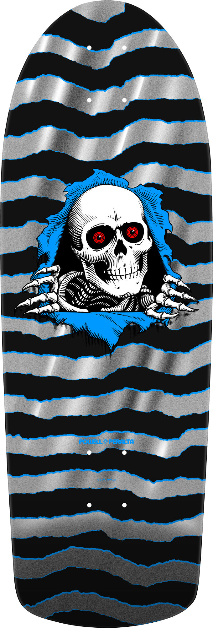 Powell Peralta OG Ripper Reissue Deck - 10″ Silver Foil/Pearl Inks