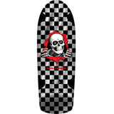 Powell Peralta OG Ripper Checker Reissue Deck - 10″ Silver Foil