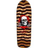 Powell Peralta Old School Ripper Skateboard Deck - 9.89″ Gold Foil