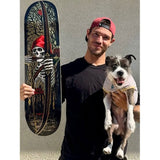 Powell Peralta Skateboard Deck Flight Zach Doelling Archer Twin Gold Foil 8.3" x 31.61"