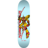 Powell Peralta Steve Caballero Gundam Skateboard Deck - 8.5″ Light Blue/Red Foil