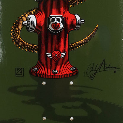 Powell Peralta Skateboard Deck Andy Anderson Hydrant Maple 8.4" x 32.03"