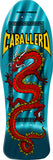 Powell Peralta Steve Caballero Chinese Dragon Reissue Deck - 10" Aqua Foil
