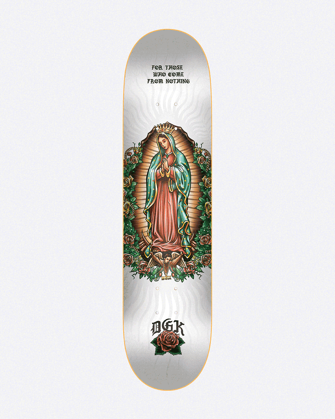 DGK Skateboards Guadalupe Ultraviolet UV Color Change Deck 8.25"