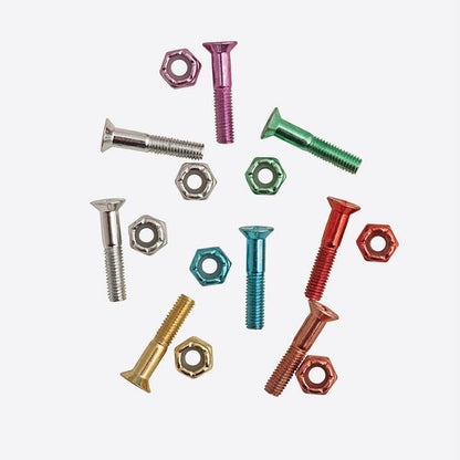 DGK Skateboards Spittaz Colored Hardware 1.0" Phillips Bolts