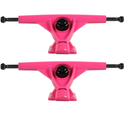 Moose Longboard Complete 9" x 36" Drop Through Stained Pink