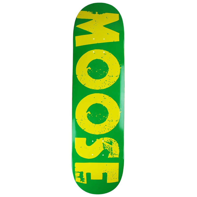 Moose Deck Canadian Maple Bold Logo Green 8.25"