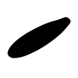 Moose Longboard Complete 9" x 40" Kicktail Dipped Black
