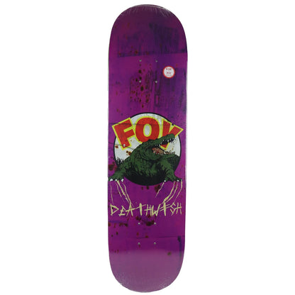 Deathwish Skateboard Deck Jamie Foy Spring Break Purple 8.125" x 31.5"