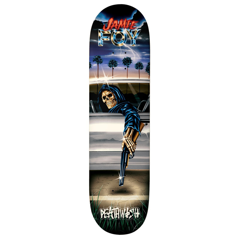 Deathwish Skateboard Deck Jamie Foy Samborgini Reaper 8.25" x 31.5"