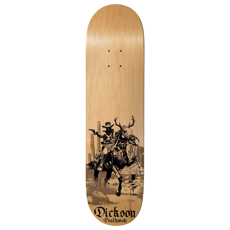 Deathwish Skateboard Deck Jon Dickson Hunt 8.25" x 31.5"