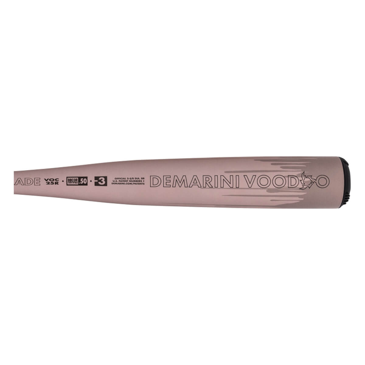 DeMarini 2025 Voodoo ONE Rose Gold (-3) BBCOR BaseBall Bat - WBD2628010