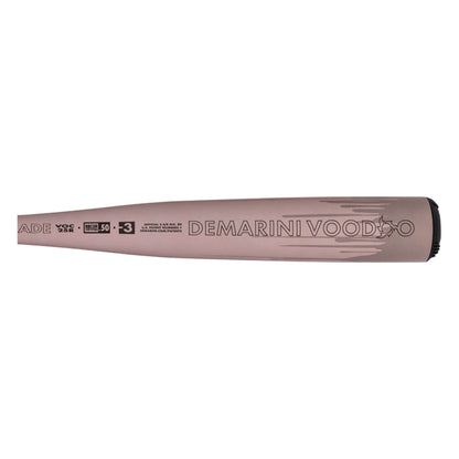 DeMarini 2025 Voodoo ONE Rose Gold (-3) BBCOR BaseBall Bat - WBD2628010