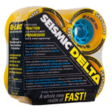 Seismic Delta 78.5x68mm 73.5a G-LOC Wheels - Yellow (Set of 4)