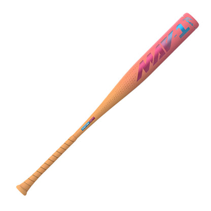2026 Easton MAV-1 BBCOR (-3) Baseball Bat – One-Piece MAV HP Alloy, Balanced Swing, Power Boost Soft Knob | EBB6M1F3