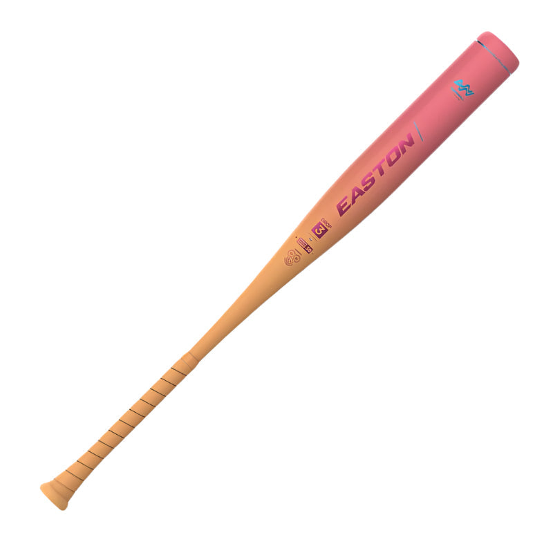 2026 Easton MAV-1 BBCOR (-3) Baseball Bat – One-Piece MAV HP Alloy, Balanced Swing, Power Boost Soft Knob | EBB6M1F3