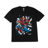 Huf X Spider-Man Entangled T-Shirt - Washed Black