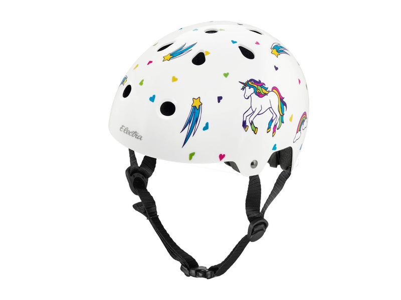 Electra Lifestyle Unicorn Small White Metallic CPSC Helmet