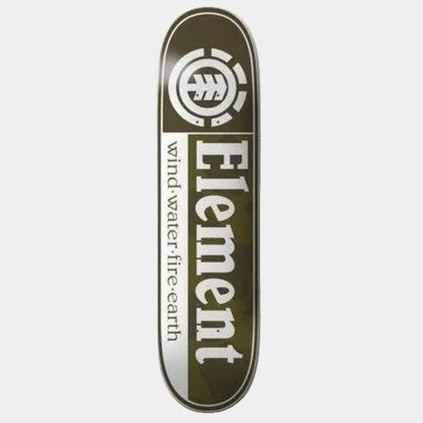 Element Skateboards Camo Section Deck 8.25"
