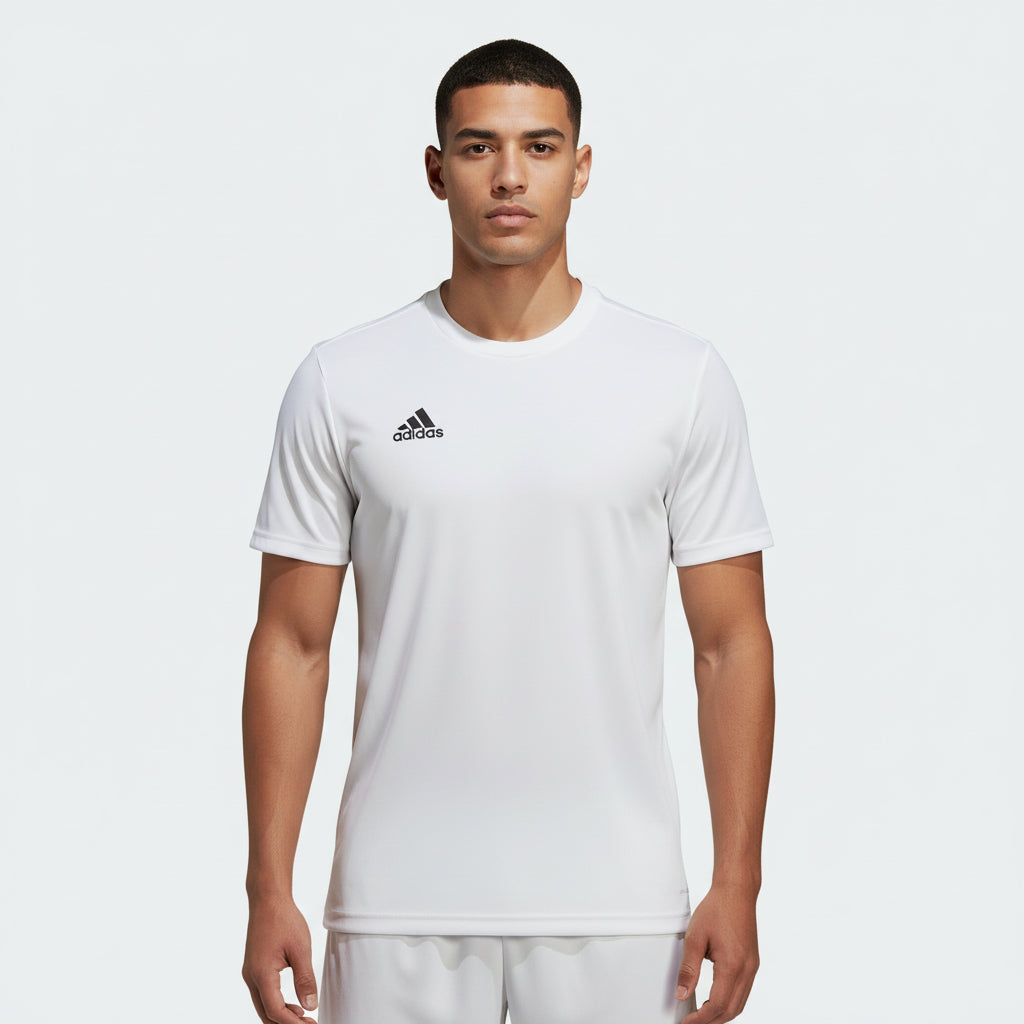 adidas Men's Entrada 22 Poly Tee White