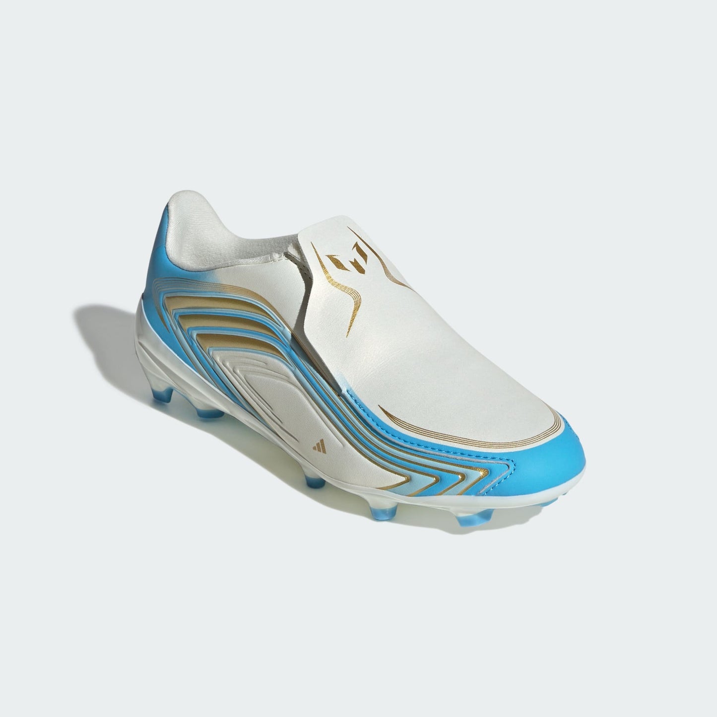 adidas F50 MESSI LEAGUE LACELESS FIRM GROUND SOCCER CLEATS KIDS
