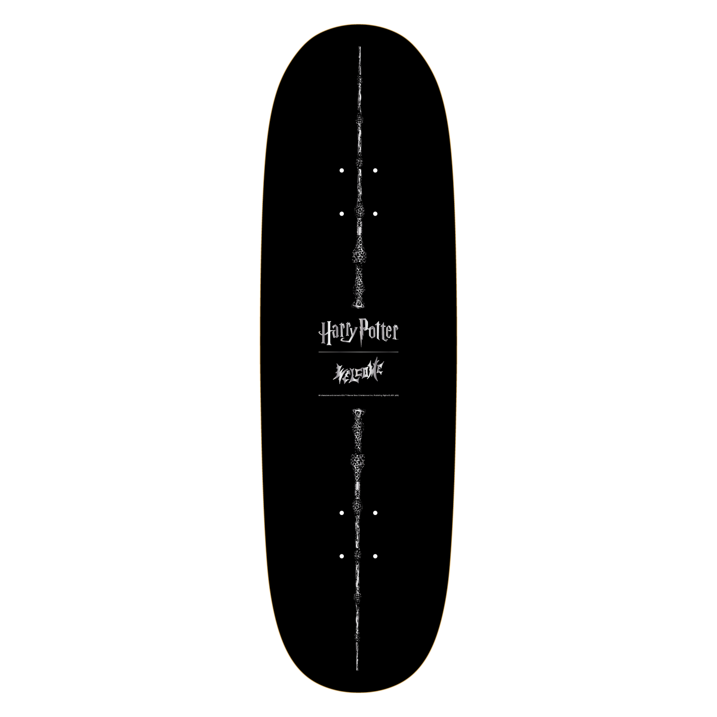 Welcome x Harry Potter Finale On Boline 2.0 Deck - 9.5″ Black Dip
