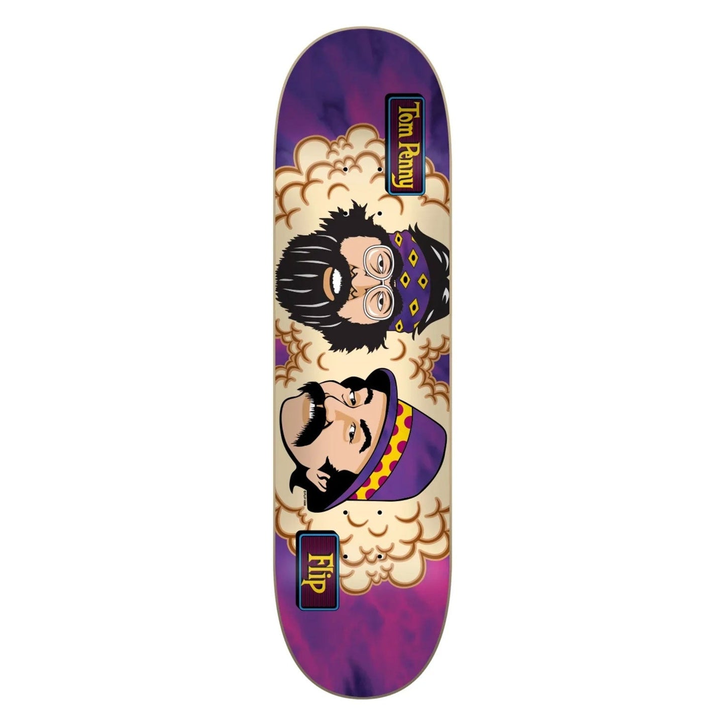 Flip Skateboard Deck Tom Penny Friends Purple Haze 8.25" x 31.71"