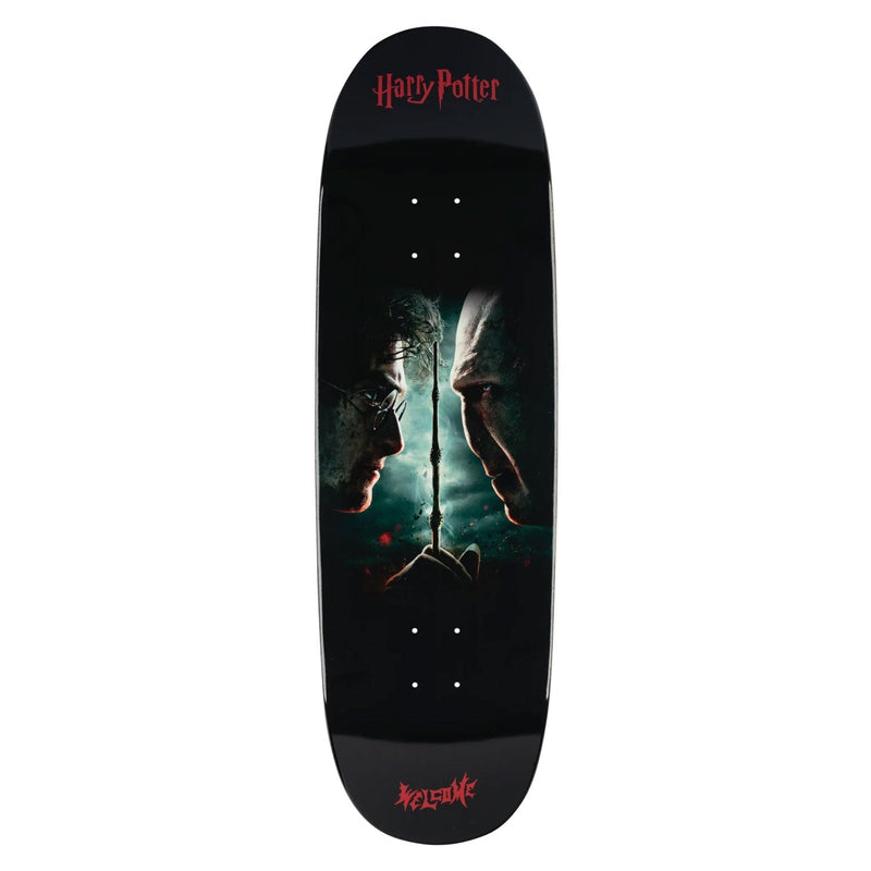 Welcome x Harry Potter Skateboard Deck Finale on Boline 2.0 Black Dip 9.5"