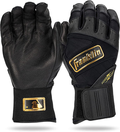 Franklin Infinite Powerstrap Series Adult Batting Gloves - Long Cuff
