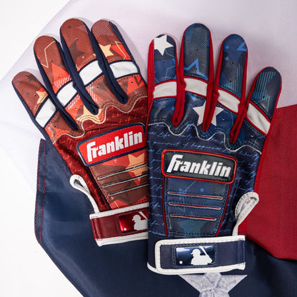 Franklin USA 250 Limited Edition Batting Gloves – Patriotic Baseball &amp; Softball Batting Gloves