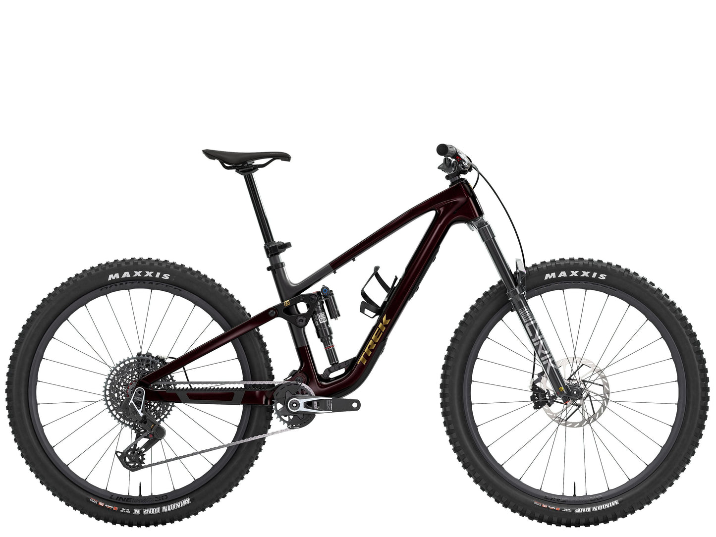 Fuel EX 9.9 X0 AXS S Gloss Dark Carmine/Matte Trek Black