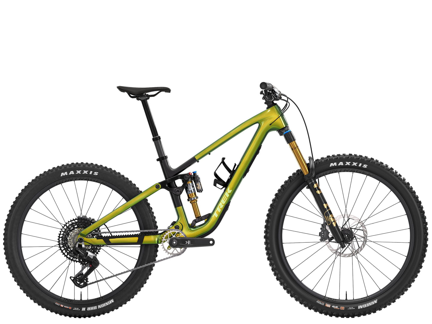 Fuel MX 9.8 EA90 XL Gloss Chameleon Green/Matte Black