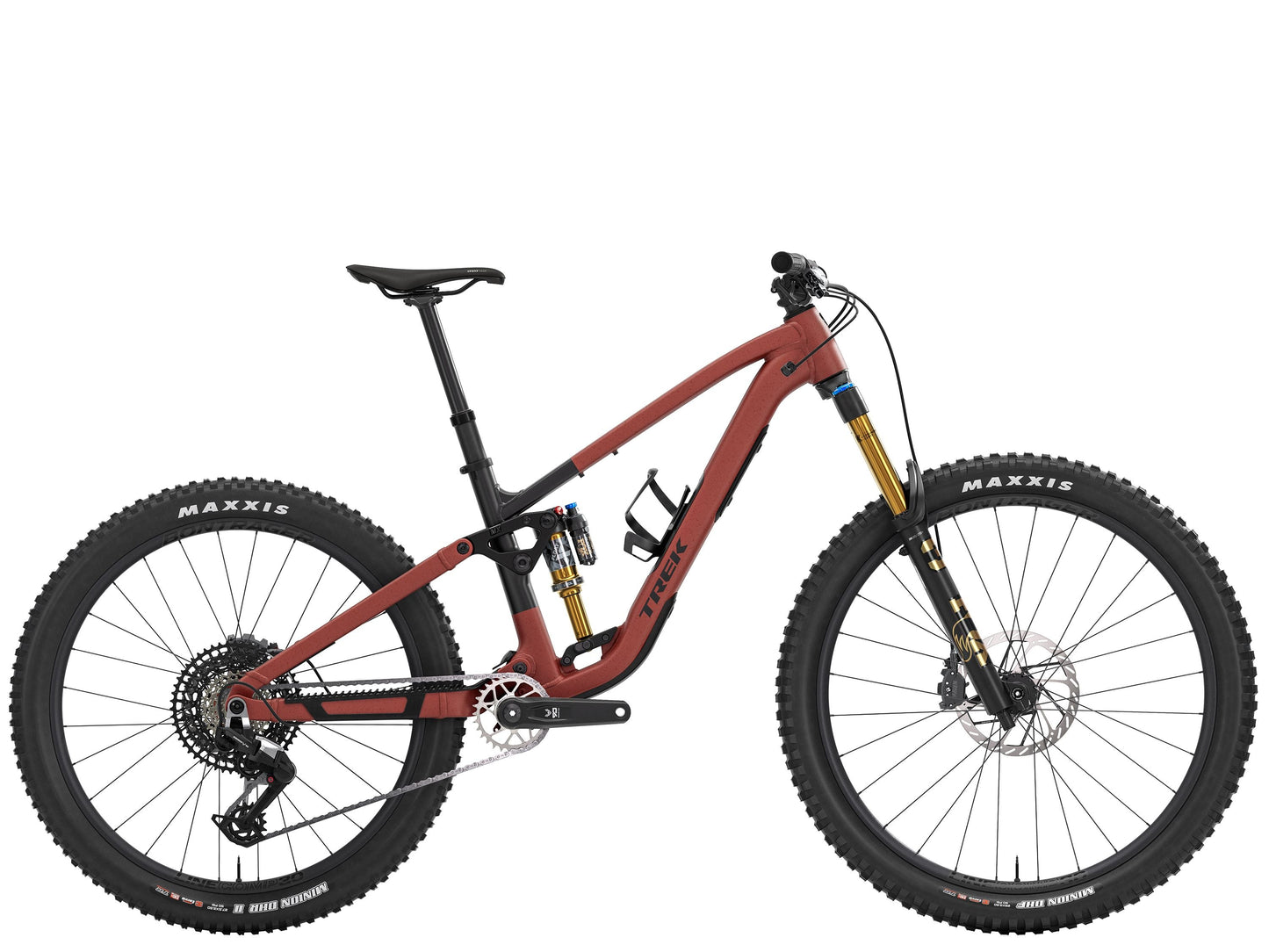 Fuel MX 9 EA90 L Matte Sedona Red/Pennyflake Splatter
