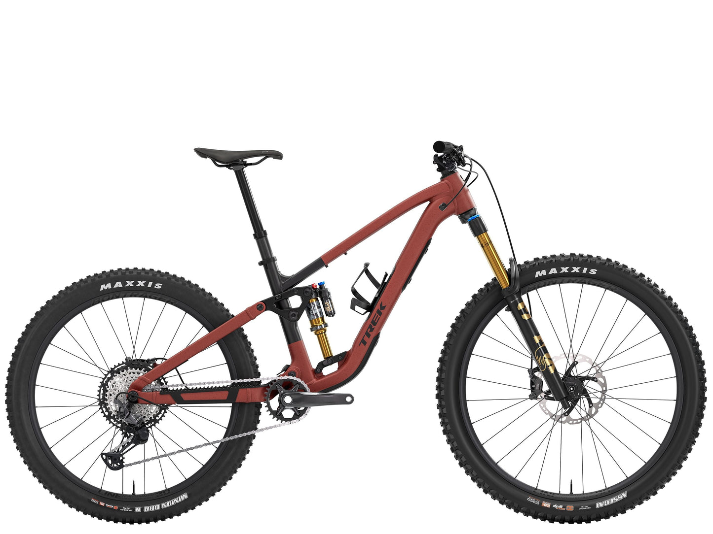 Fuel MX 9 XT XL Matte Sedona Red/Pennyflake Splatter