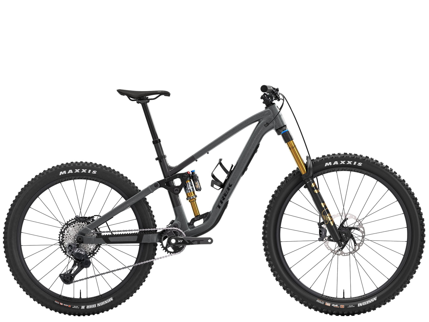 Fuel MX 9 XT DI2 S Lithium Grey/Trek Black Splatter