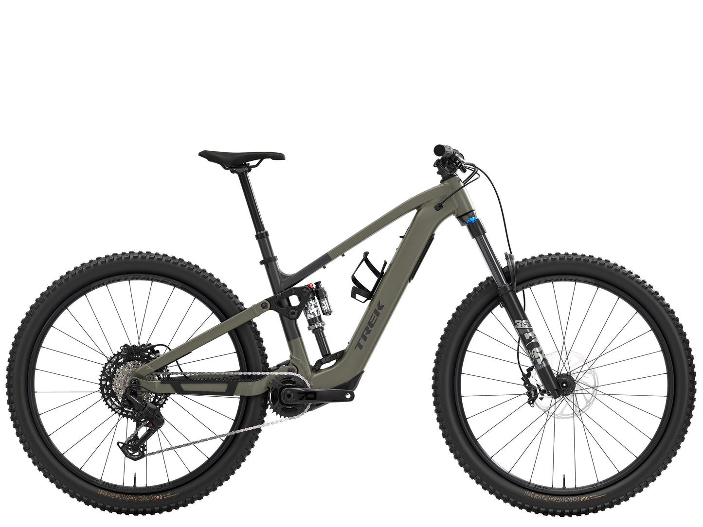 FUEL+ EX 8 US XL Matte Olive Grey/Trek Black