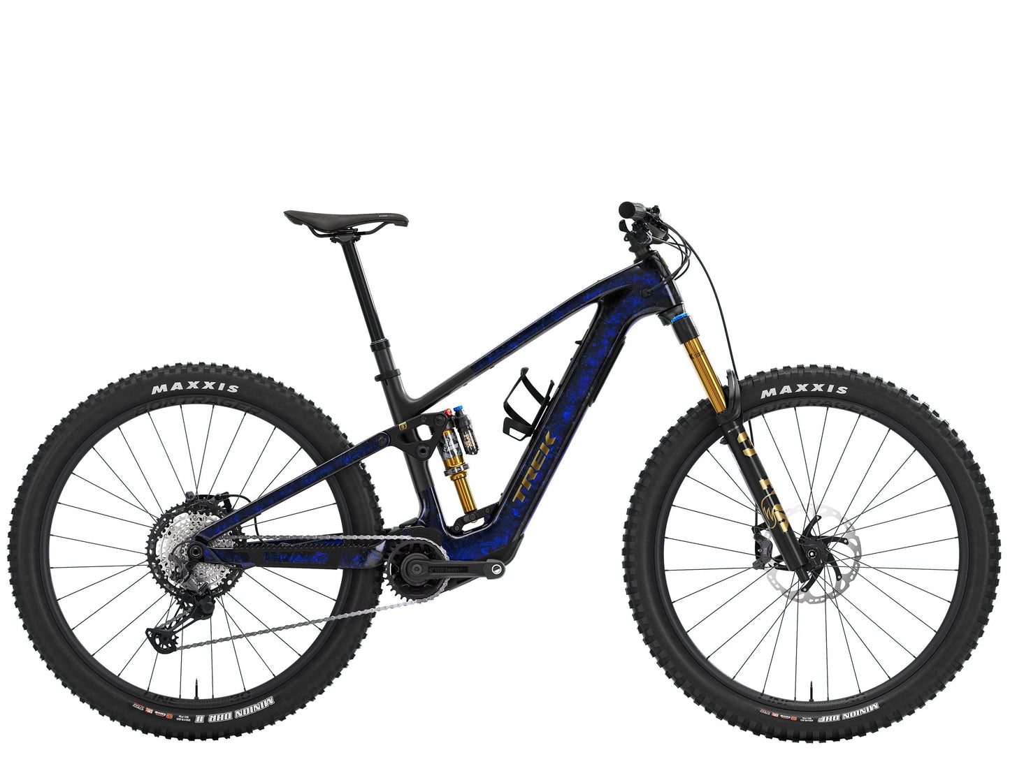 FUEL+ EX 9.8 XT US S Gloss Navy Smoke/Matte Trek Black