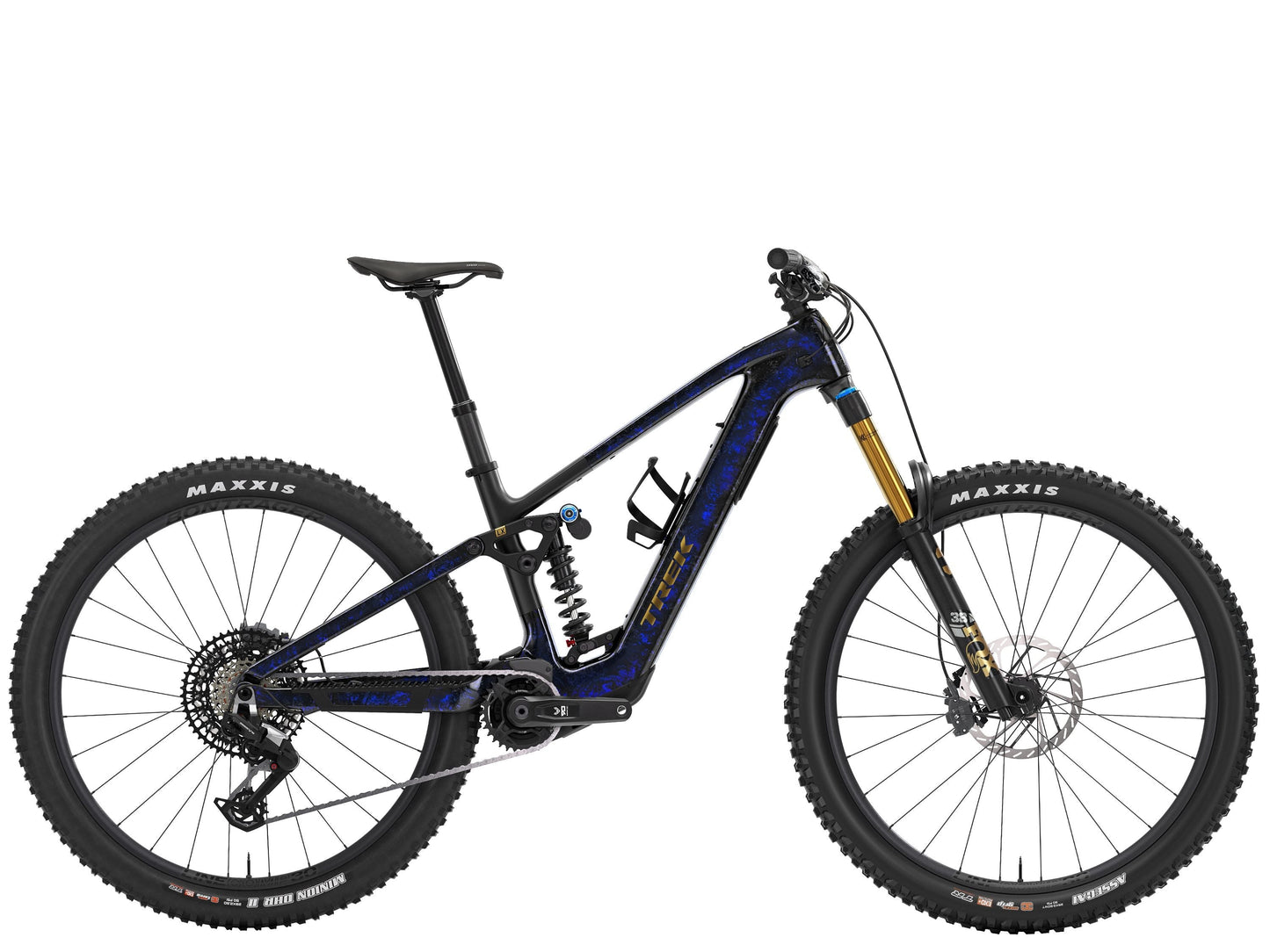 FUEL+ LX 9.8 EA90 US XL Gloss Navy Smoke/Matte Trek Black
