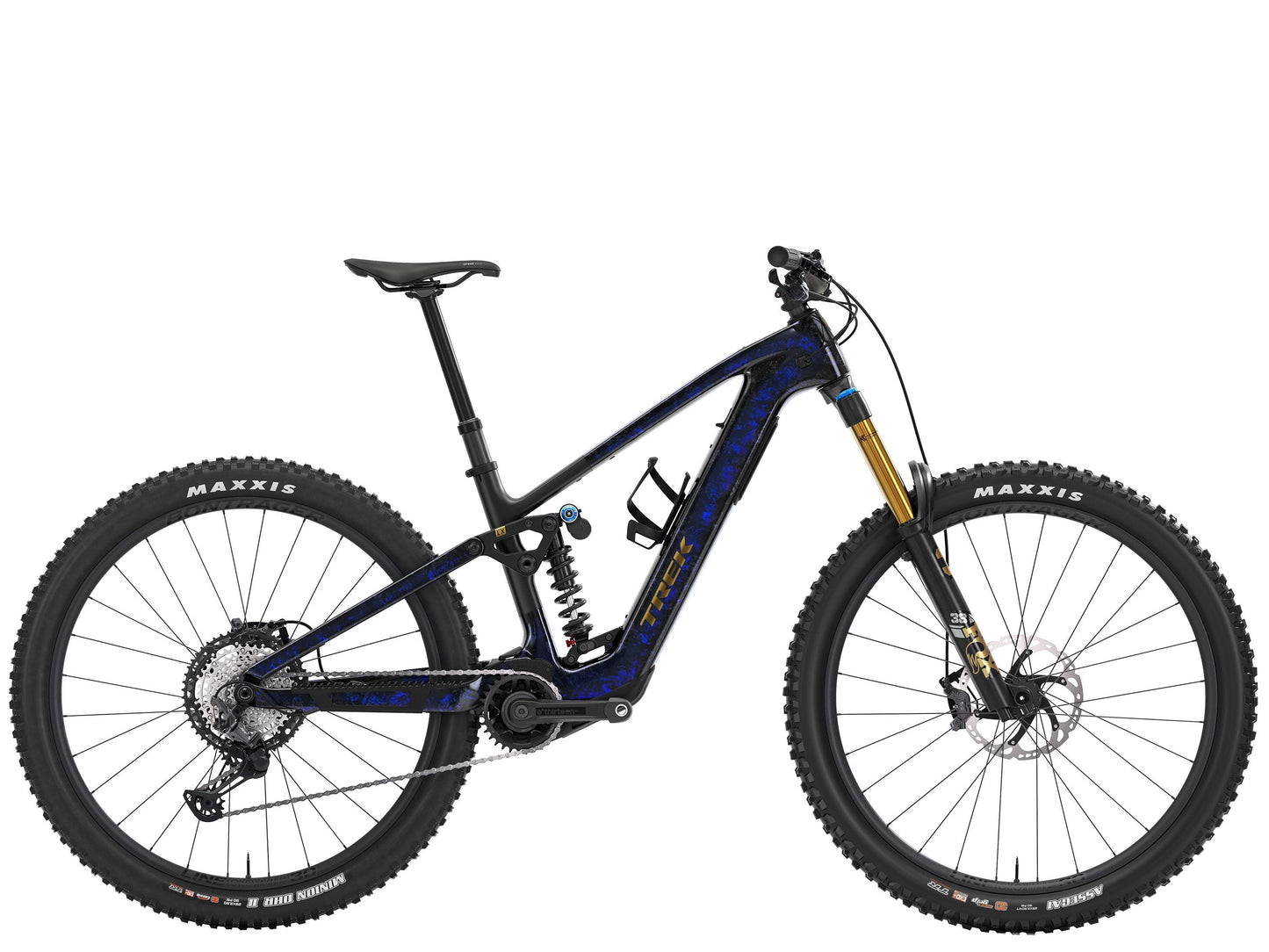 FUEL+ LX 9.8 XT US S Gloss Navy Smoke/Matte Trek Black