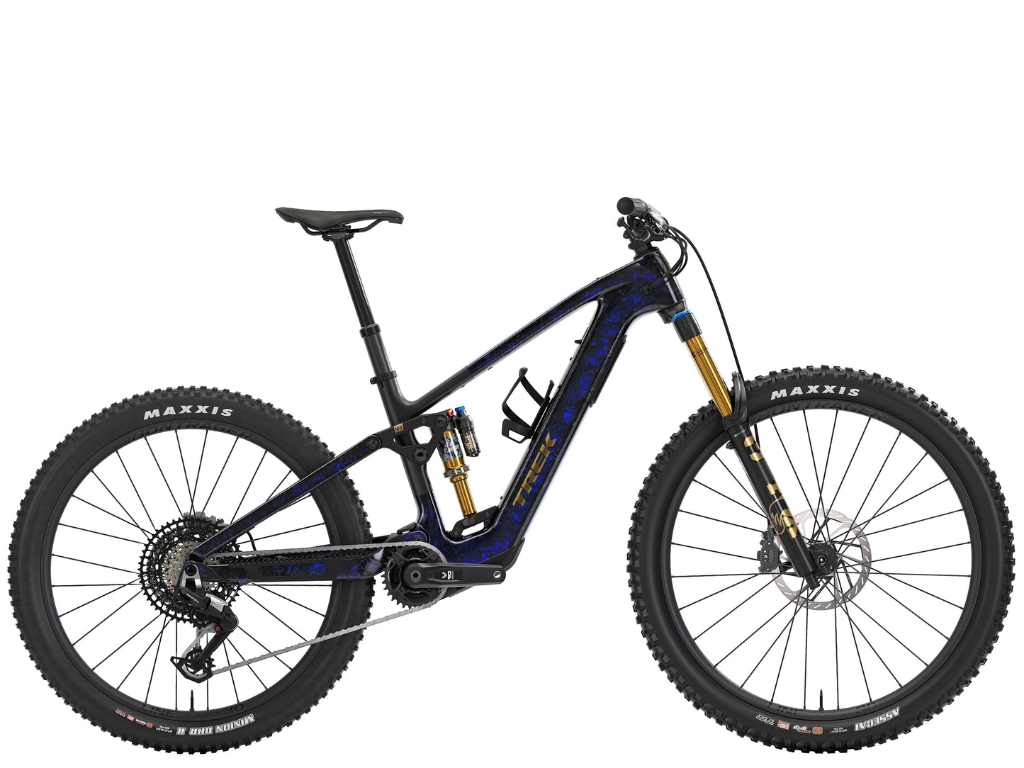 FUEL+ MX 9.8 EA90 US S Gloss Navy Smoke/Matte Trek Black