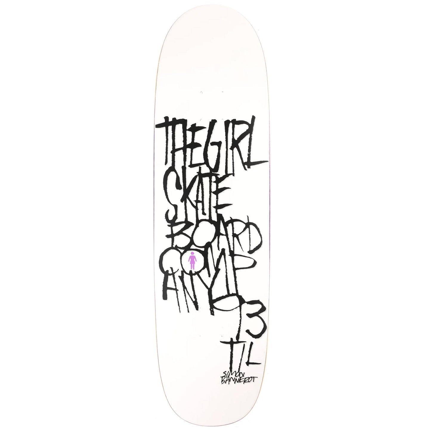 Girl Skateboard Deck Bannerot Splinter Loveseat 9.0" x 32.375"