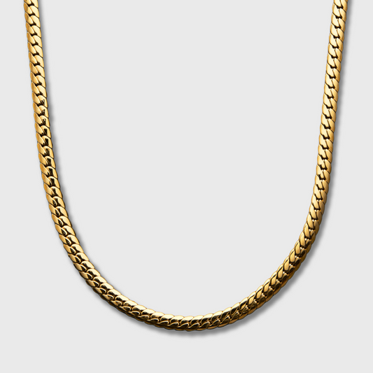 Miami Cuban Link Chain (Gold) - 5mm